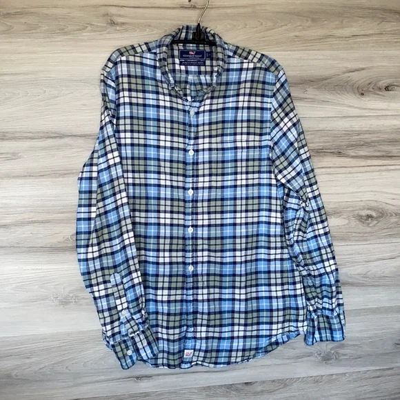 EUC- Men’s Vineyard Vines Slim Fit Murray Shirt, S - Picture 1 of 4